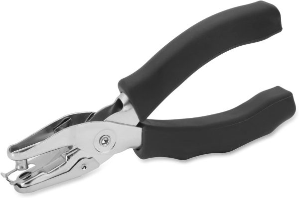 Manual Hole Punch, Silver/Black (39283)